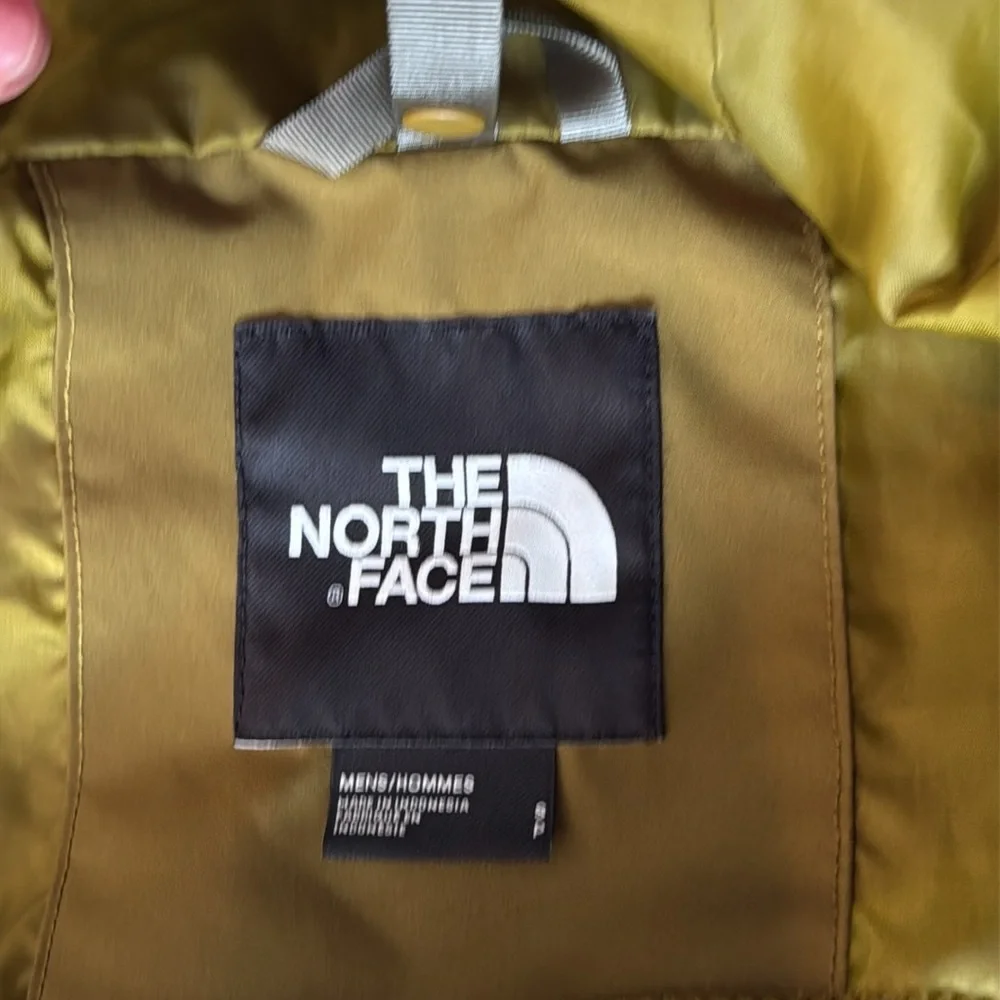 THE NORTH FACE Men's CLEMENT TRICLIMATE Jacket Green/Gray SMALL 2 coats in 1